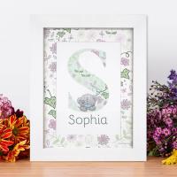 Personalised Me to You Secret Garden Initial Print Extra Image 1 Preview